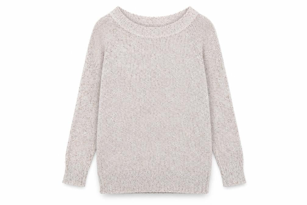 Monsoon Womens Pink Boat Neck Acrylic Pullover Jumper Size S