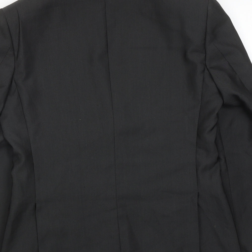 Marc Darcy Mens Grey Polyester Jacket Suit Jacket Size 40 Regular