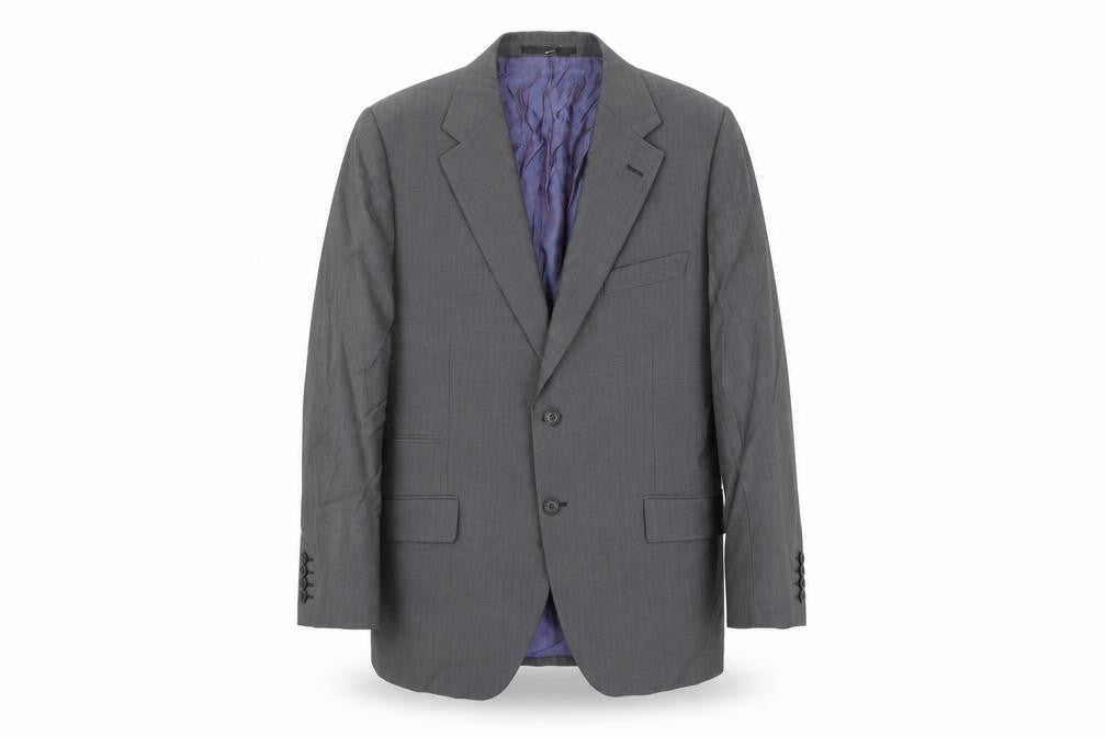 Marks and Spencer Mens Grey Polyester Jacket Suit Jacket Size 44 Regular