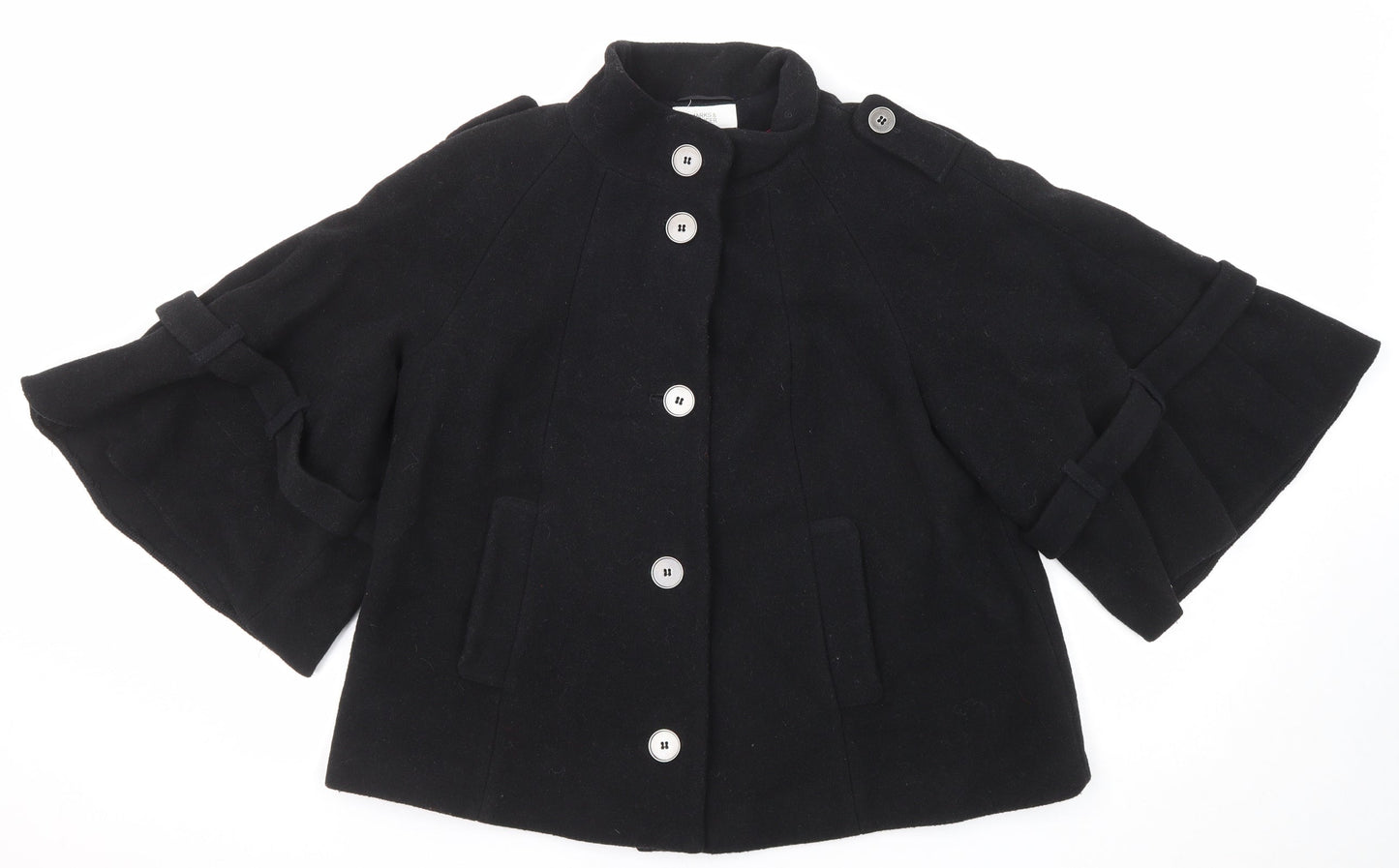 Marks and Spencer Womens Blue Jacket Size 14 Button