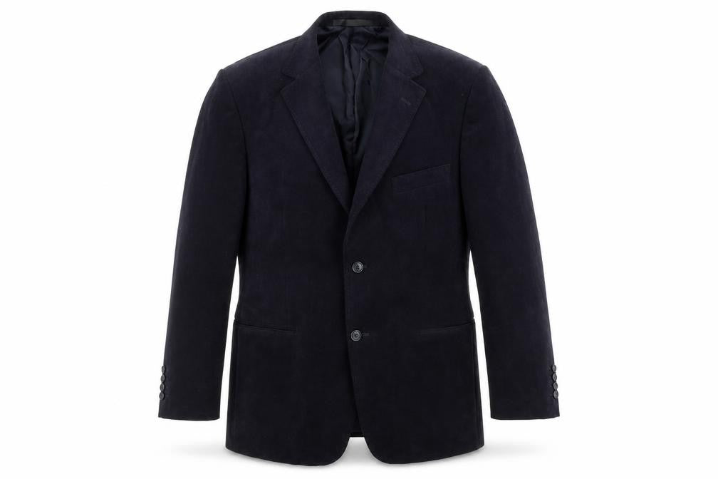 Marks and Spencer Mens Blue Polyester Jacket Suit Jacket Size 40 Regular