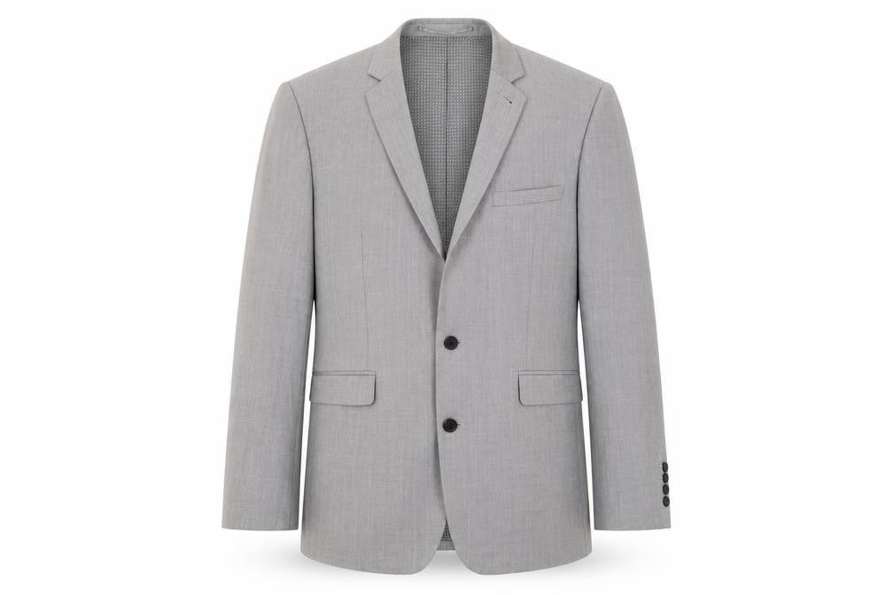 NEXT Mens Grey Wool Jacket Blazer Size 40 Regular