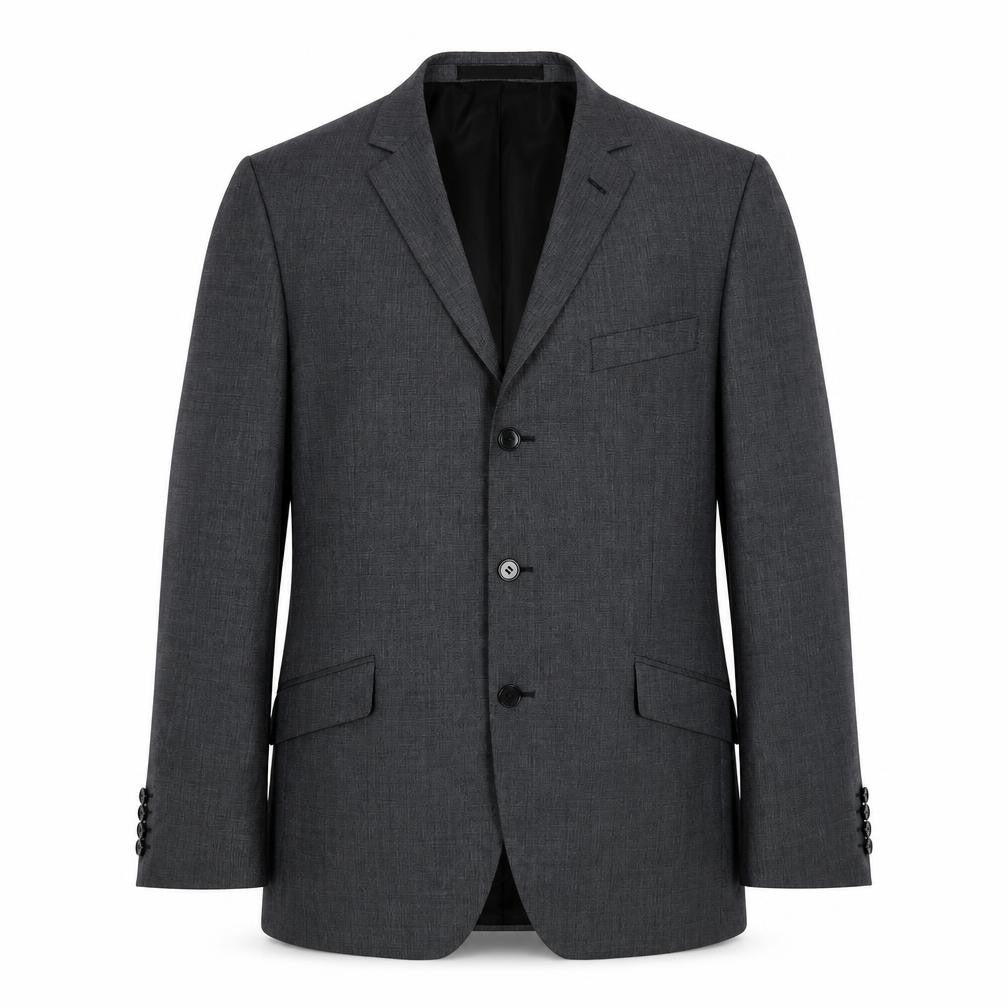 Marks and Spencer Mens Grey Polyester Jacket Suit Jacket Size 42 Regular