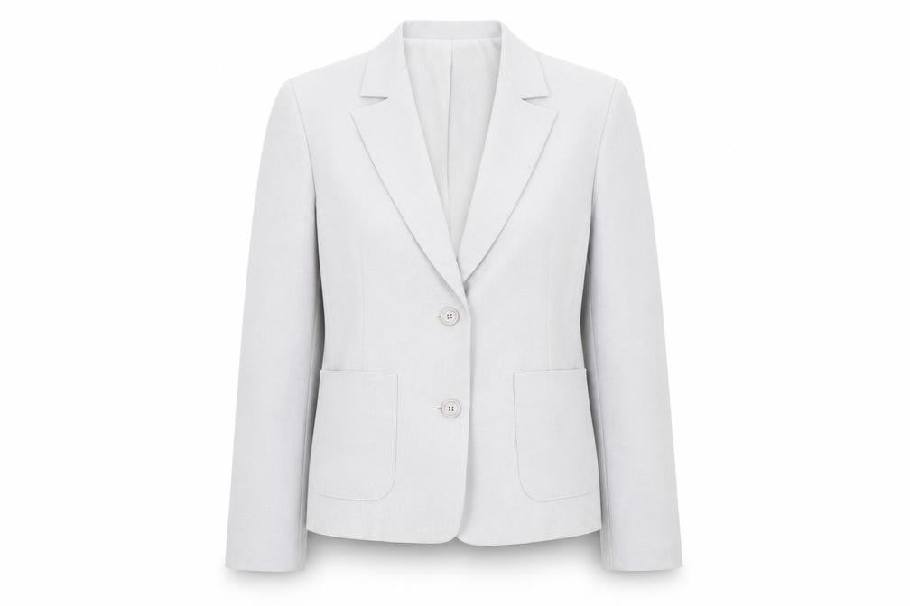 Marks and Spencer Womens Grey Polyester Jacket Suit Jacket Size 8
