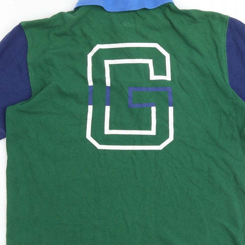 Gap Boys Multicoloured 100% Cotton Basic Polo Size XL Collared Button - New York