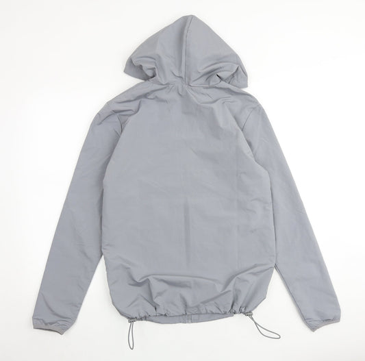 BOOHOO MAN Mens Grey Jacket Size XS Zip