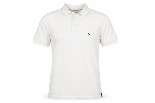 Jack Wills Mens Ivory Cotton Polo Size XS Collared Button