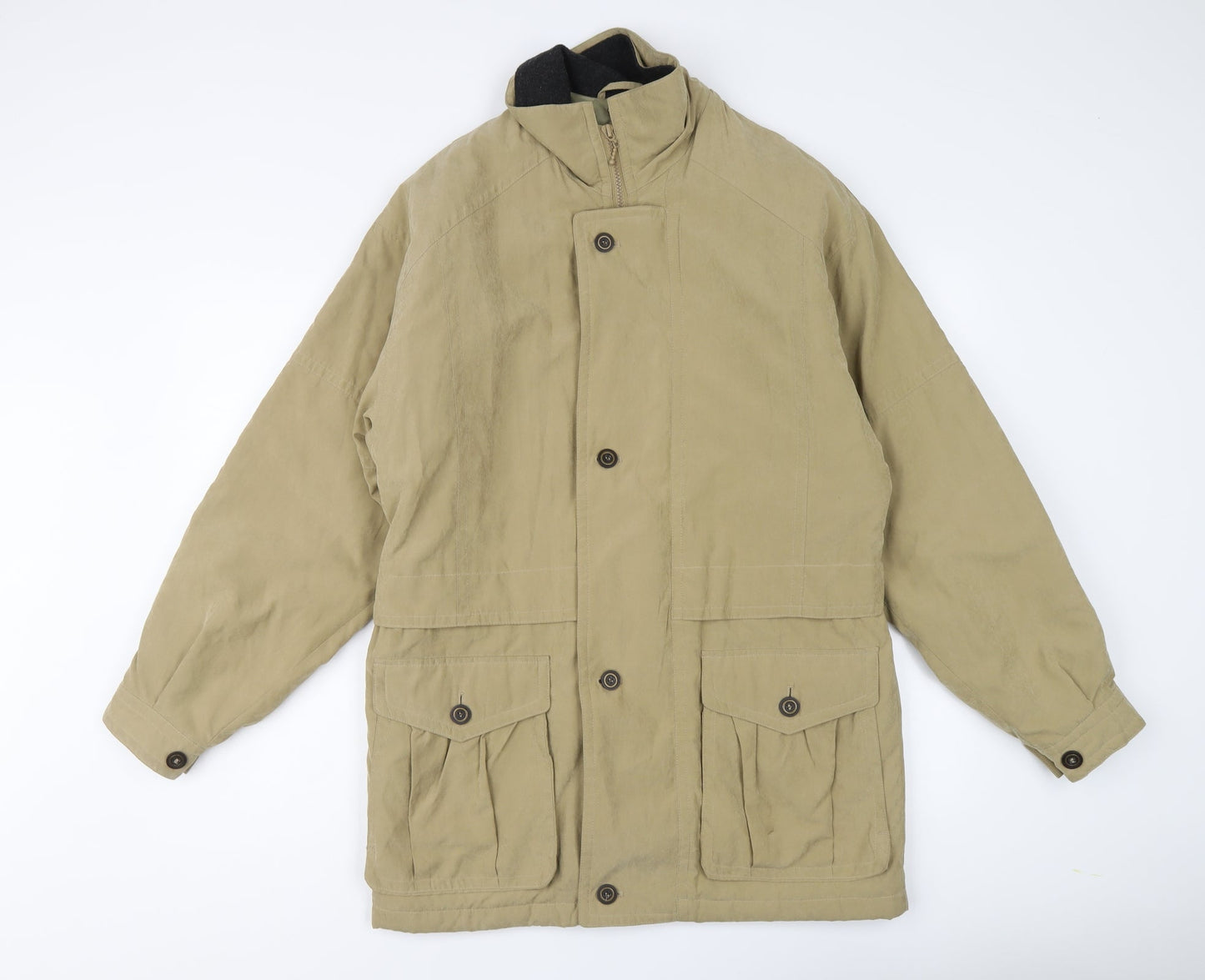 BHS Mens Beige Jacket Size S Zip