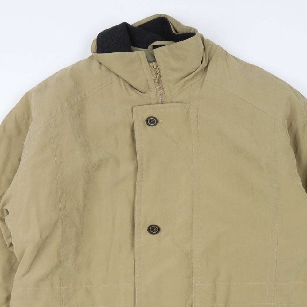 BHS Mens Beige Jacket Size S Zip
