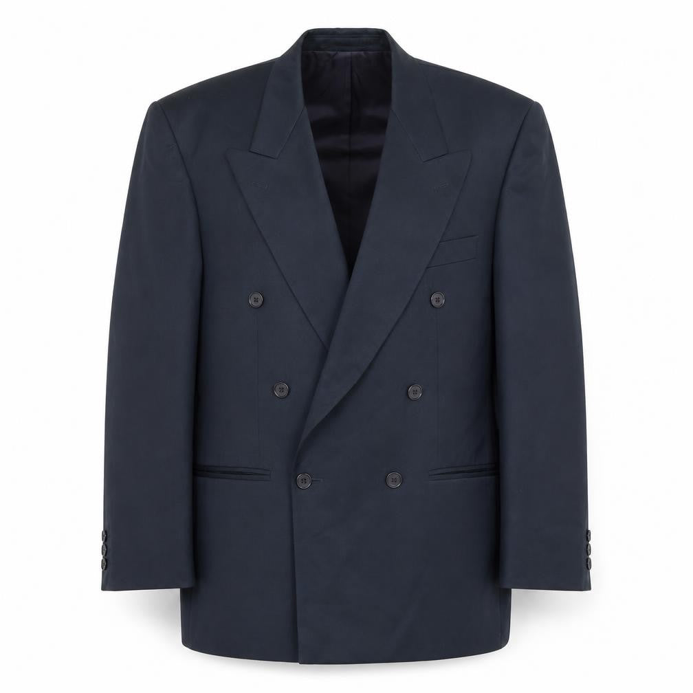 Marks and Spencer Mens Blue Polyester Jacket Suit Jacket Size 40 Regular