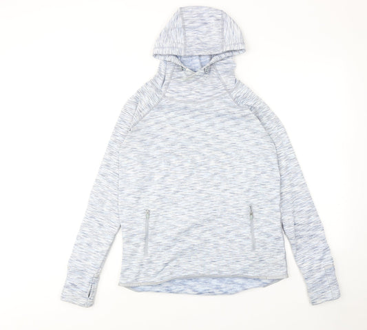 Gap Mens Blue Polyester Pullover Hoodie Size S