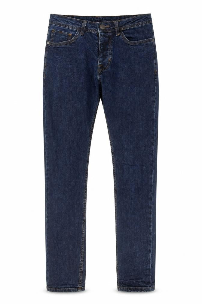 Denim & Co. Mens Blue Cotton Skinny Jeans Size 28 in L32 in Slim Button