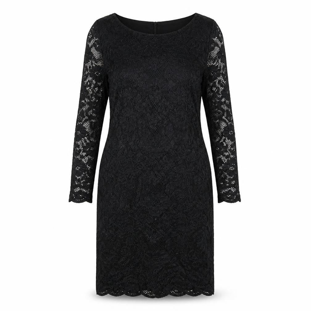 mamas & papas Womens Black Nylon Shift Size 12 Round Neck Pullover