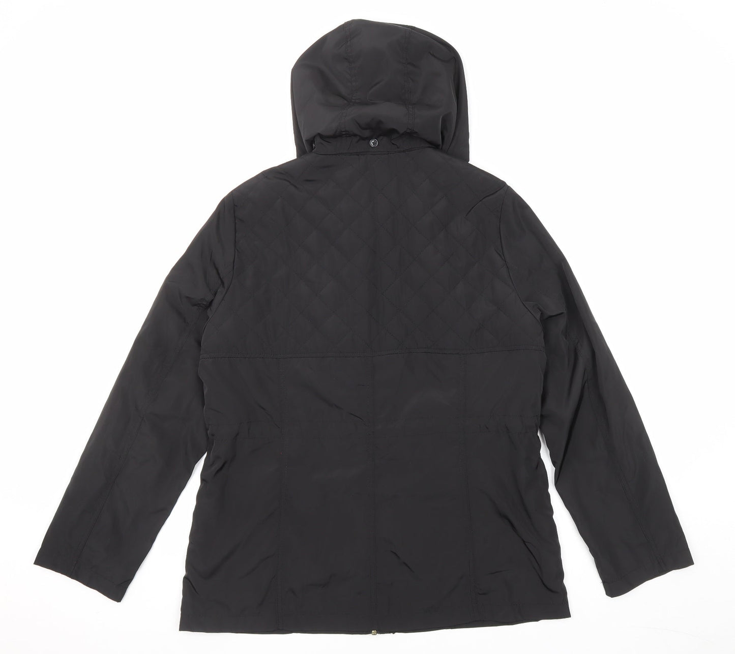 BHS Womens Black Jacket Size 14 Zip