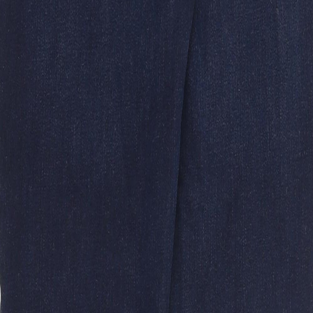 Gap Womens Blue Cotton Jegging Jeans Size 26 in L28 in Regular Zip