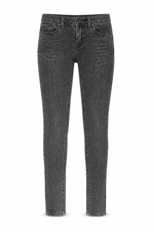 Gap Womens Grey Cotton Skinny Jeans Size 25 in L32 in Regular Zip