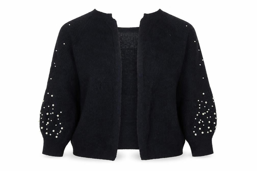 Marks and Spencer Womens Blue V-Neck Acrylic Cardigan Jumper Size XL