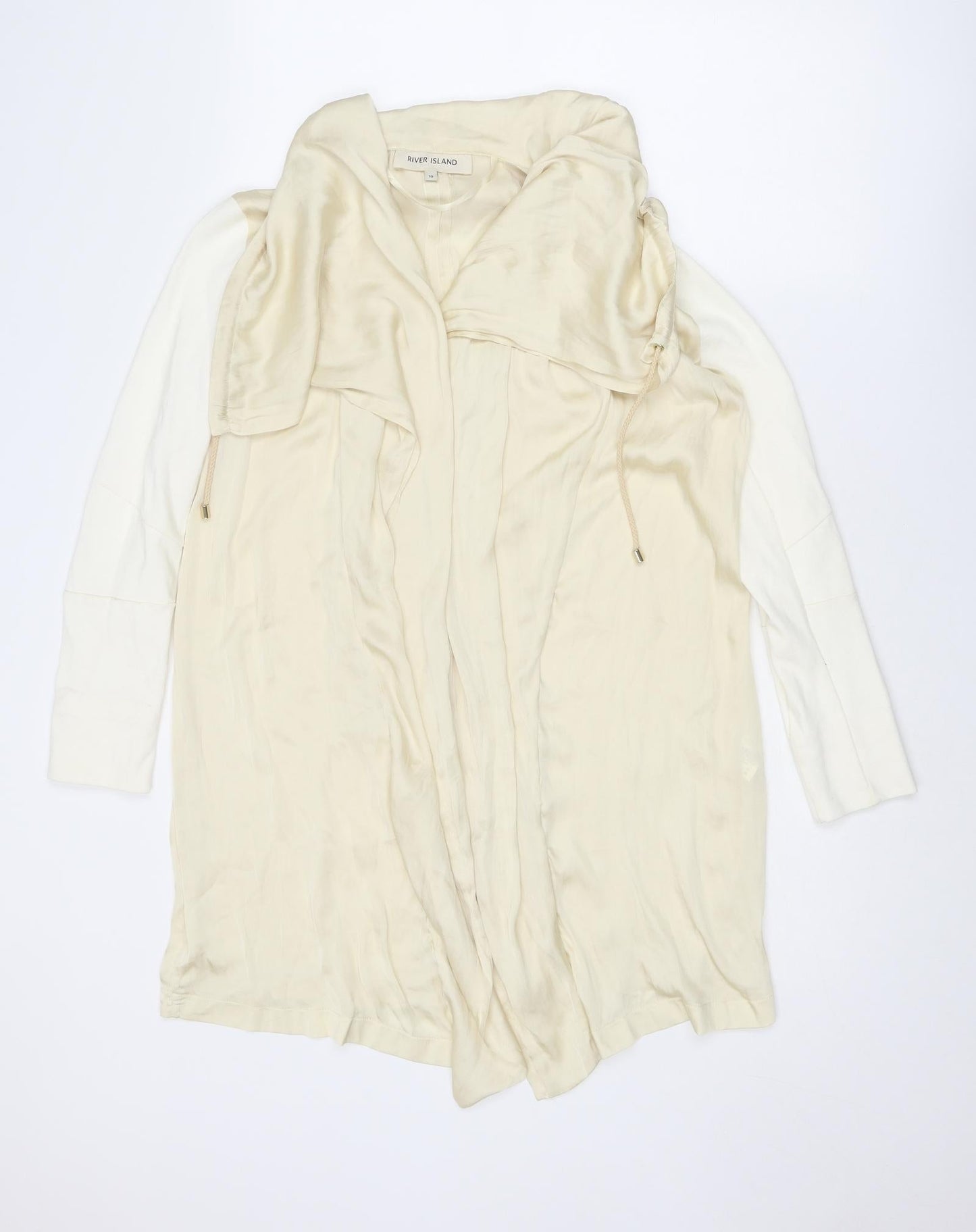 River Island Womens Beige Jacket Size 10