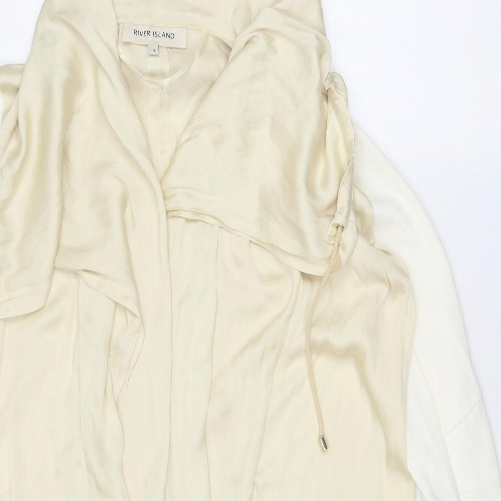 River Island Womens Beige Jacket Size 10