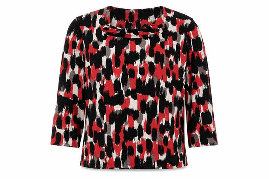 Womens UK Size 18 Autonomy Multicoloured Viscose Blouse