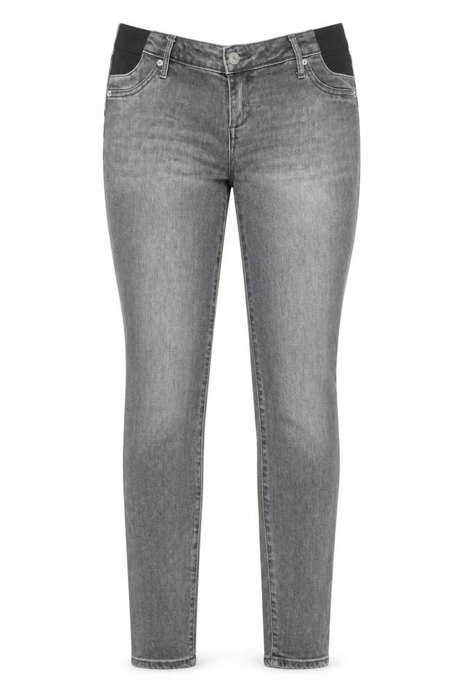 Gap Womens Grey Cotton Skinny Jeans Size 29 in L31 in Regular Zip