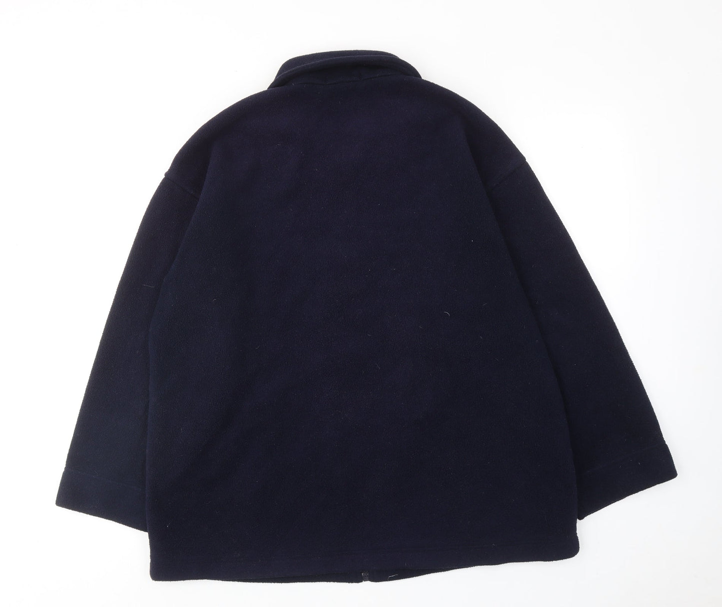 Marks and Spencer Womens Blue Jacket Size 12 Zip