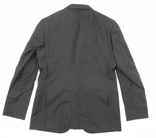 Marks and Spencer Mens Grey Wool Jacket Suit Jacket Size 42 Regular