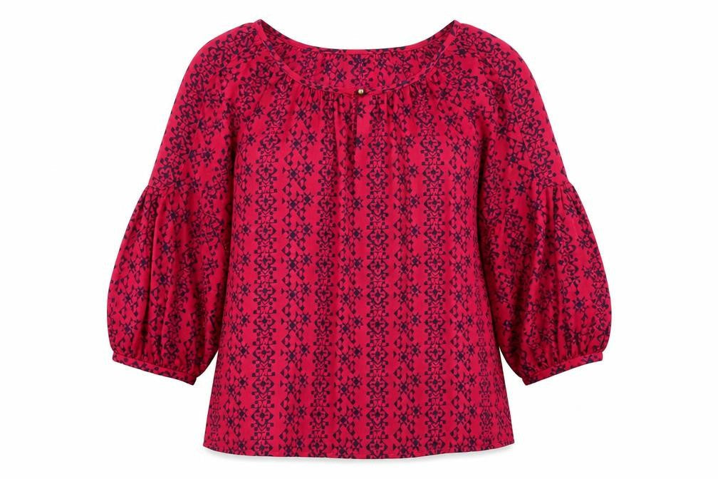Womens UK Size M Gap Pink Polyester Blouse