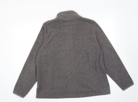 Marks and Spencer Womens Grey Jacket Size 20 Zip