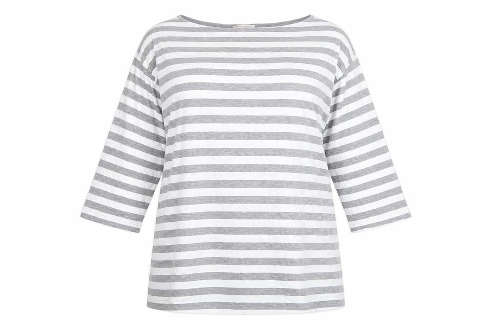 Womens UK Size XS Gap Grey Polyester T-Shirt