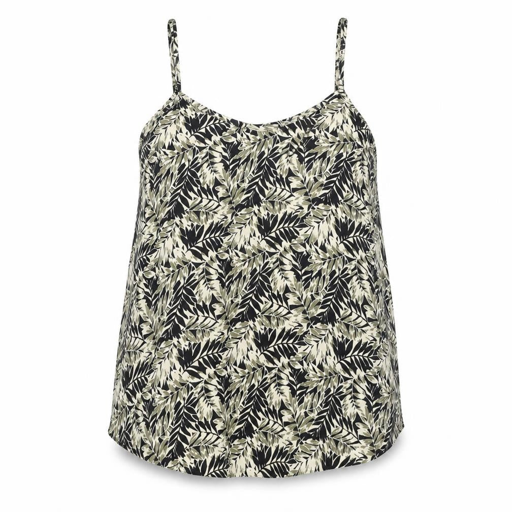 Dorothy Perkins Womens Multicoloured Geometric Viscose Camisole Tank Size 6 V-Neck