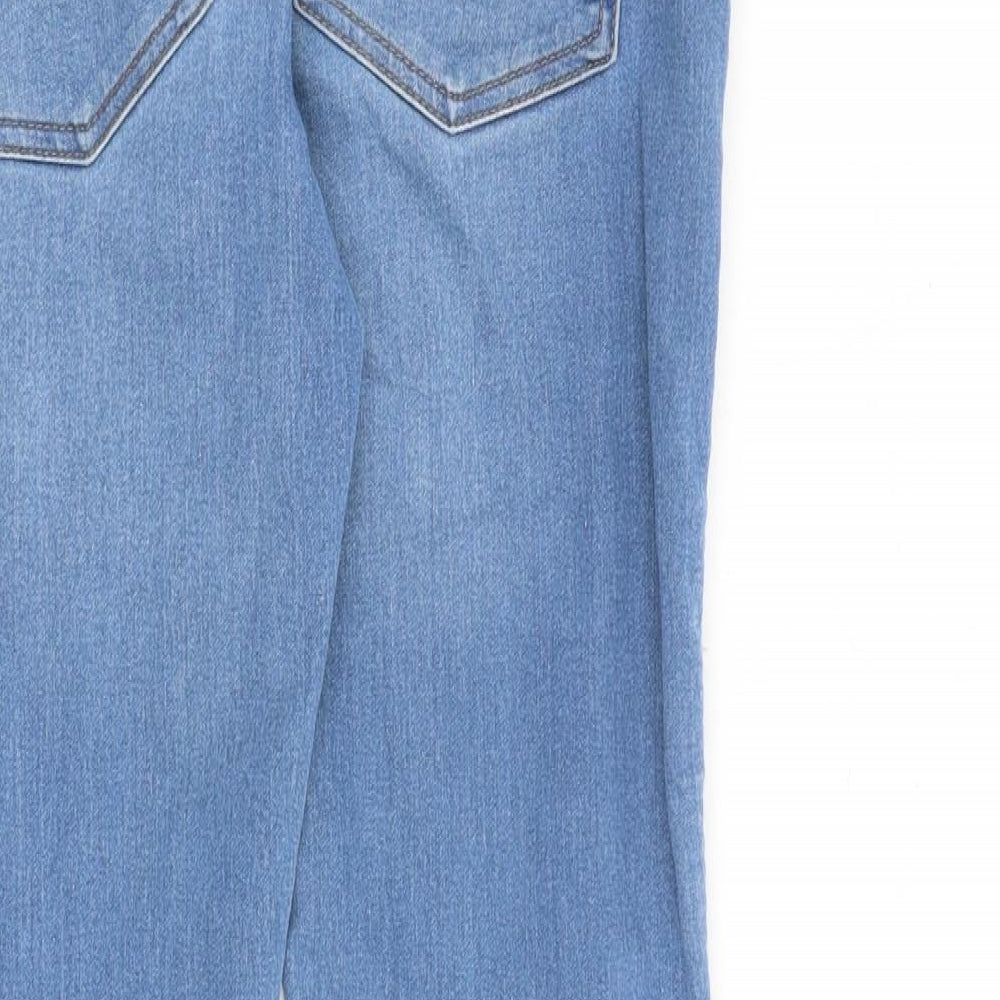 JDY Womens Blue Cotton Skinny Jeans Size S L30 in Regular Zip