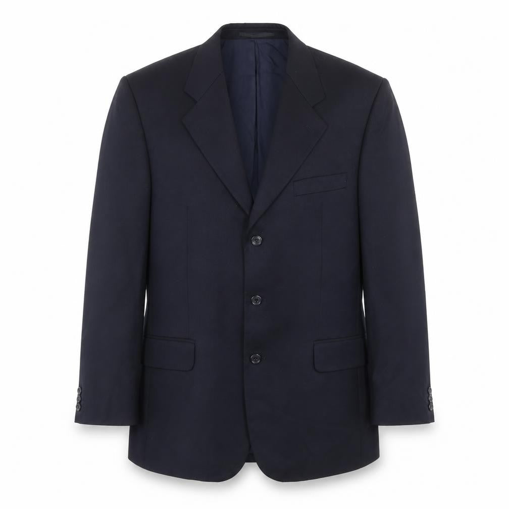 Burton Mens Blue Polyester Jacket Suit Jacket Size M Regular