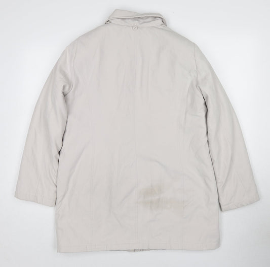 Bonmarché Womens Grey Jacket Size XS Zip