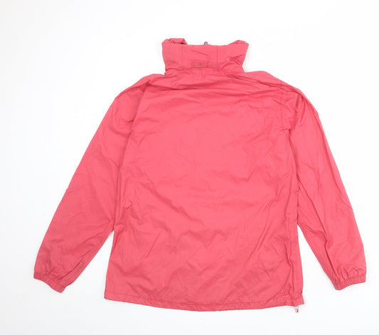 Hi Gear Womens Pink Windbreaker Jacket Size 12 Zip