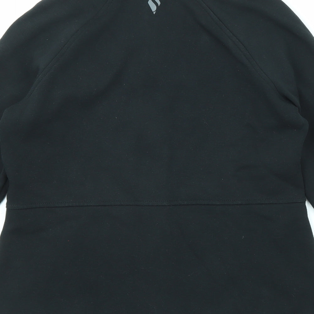 Skechers Womens Black Jacket Size S Zip