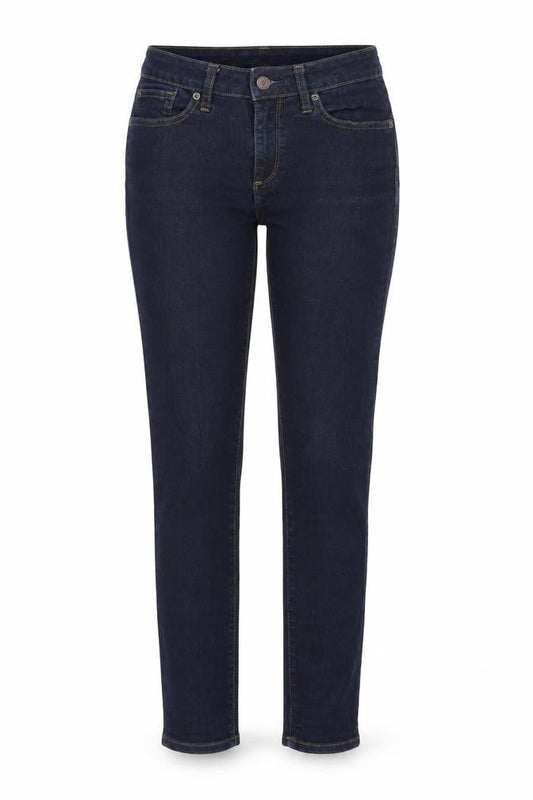 Gap Womens Blue Cotton Skinny Jeans Size 26 in L27 in Slim Zip