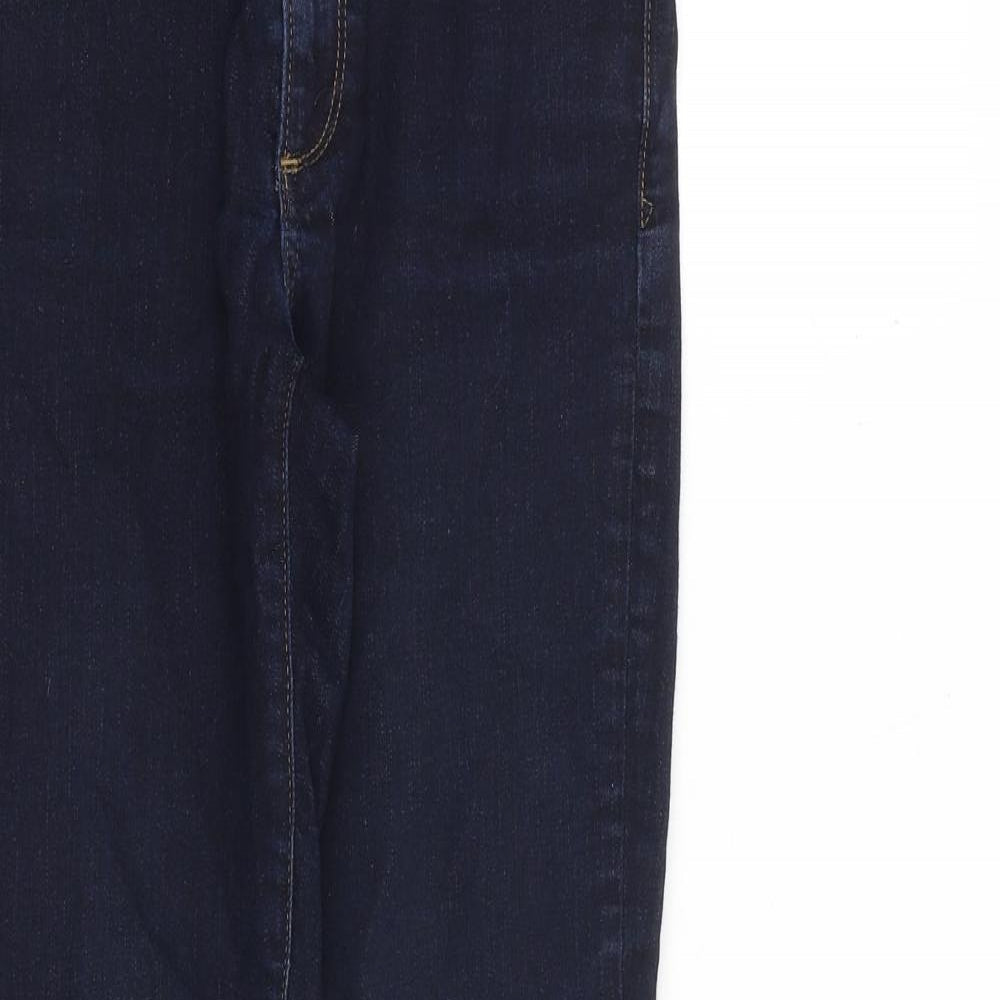 Gap Womens Blue Cotton Skinny Jeans Size 26 in L27 in Slim Zip