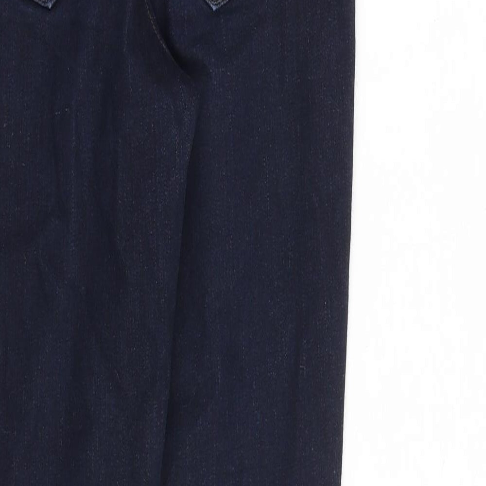 Gap Womens Blue Cotton Skinny Jeans Size 26 in L27 in Slim Zip