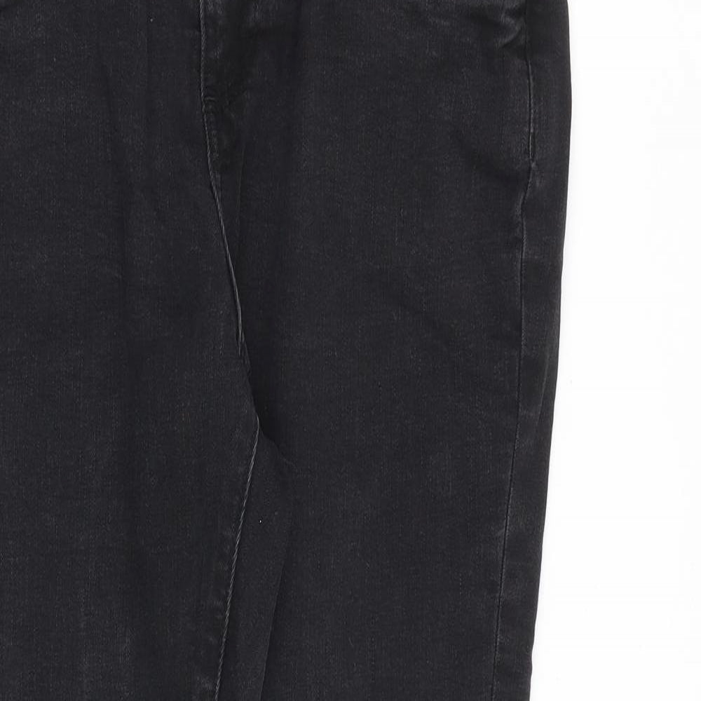 DNMX Womens Black Cotton Skinny Jeans Size 32 in L28 in Slim Zip