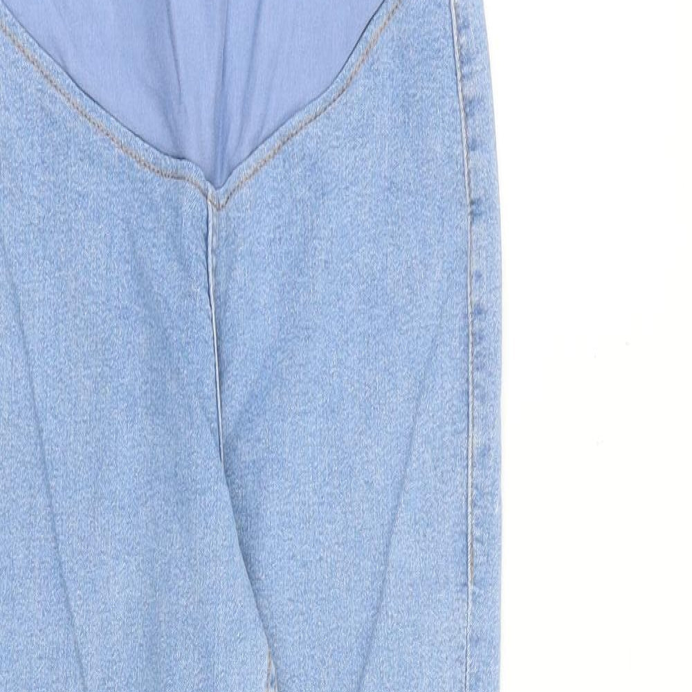 H&M Womens Blue Cotton Skinny Jeans Size S L29 in Regular