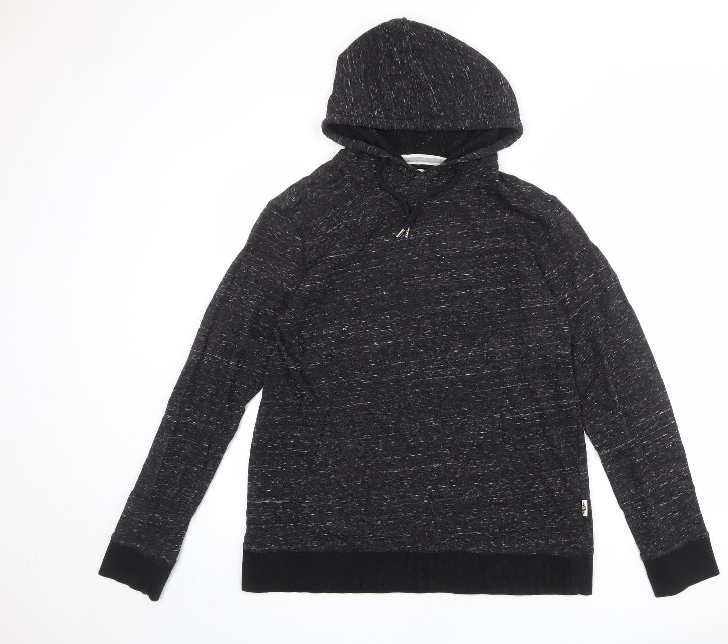 Esprit Womens Black Cotton Pullover Hoodie Size XL Pullover