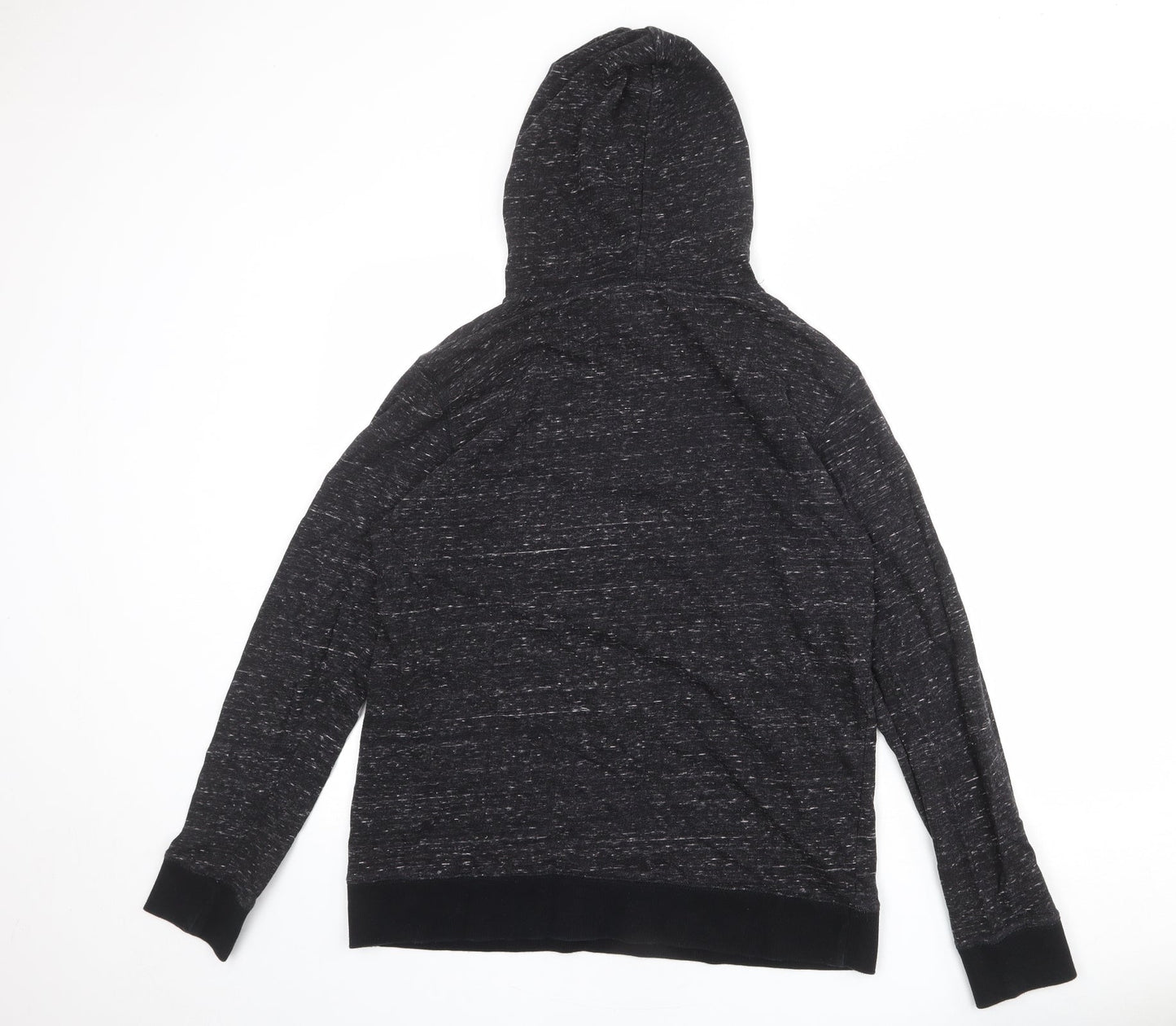 Esprit Womens Black Cotton Pullover Hoodie Size XL Pullover