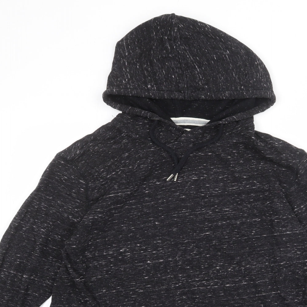 Esprit Womens Black Cotton Pullover Hoodie Size XL Pullover