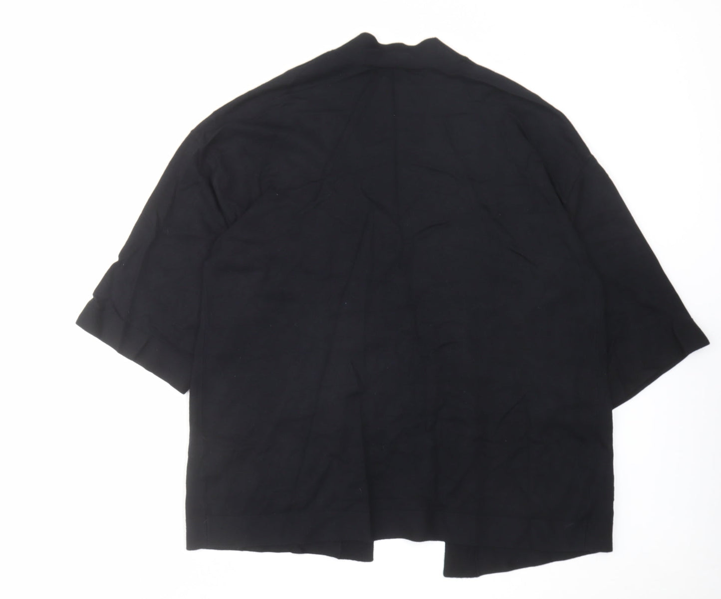 Dorothy Perkins Womens Black V-Neck Viscose Cardigan Jumper Size 12
