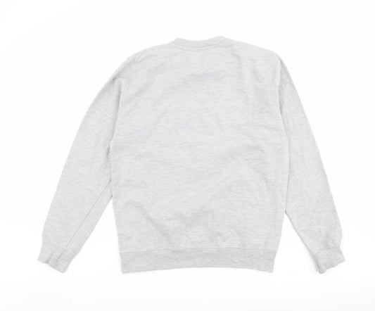 Nitro Citrus Mens Grey Cotton Pullover Sweatshirt Size M