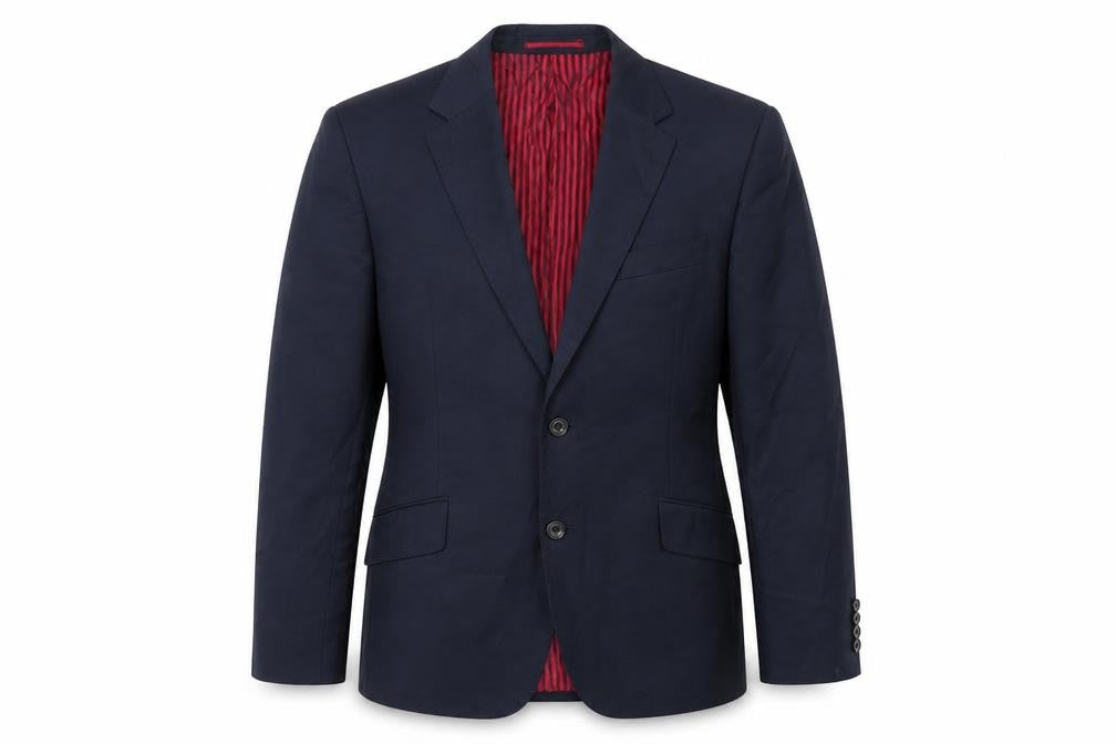 Marks and Spencer Mens Blue Wool Jacket Suit Jacket Size 40 Regular