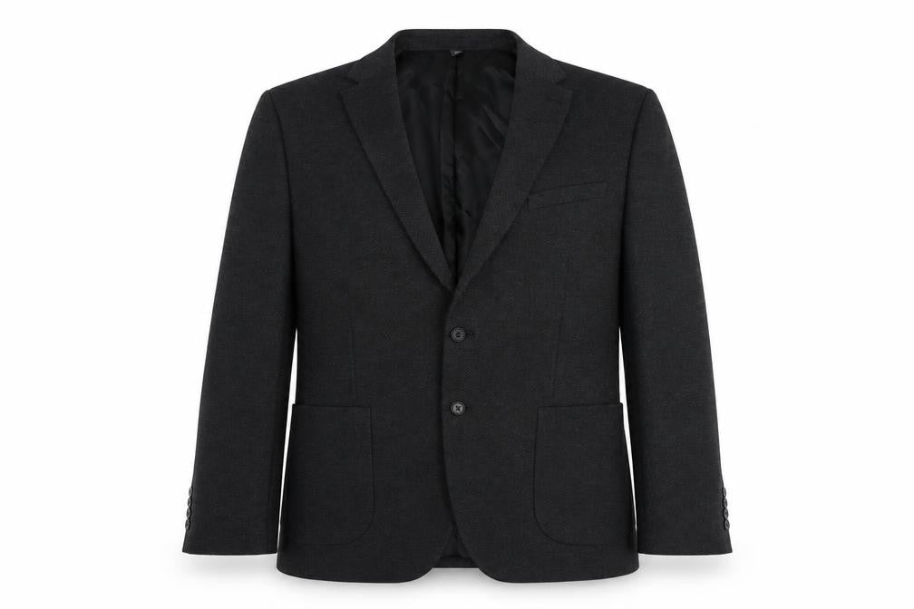 Marks and Spencer Mens Grey Polyamide Jacket Blazer Size 48 Regular