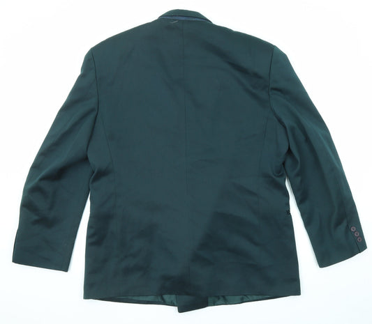 Willson Mens Green Polyester Jacket Suit Jacket Size 42 Regular