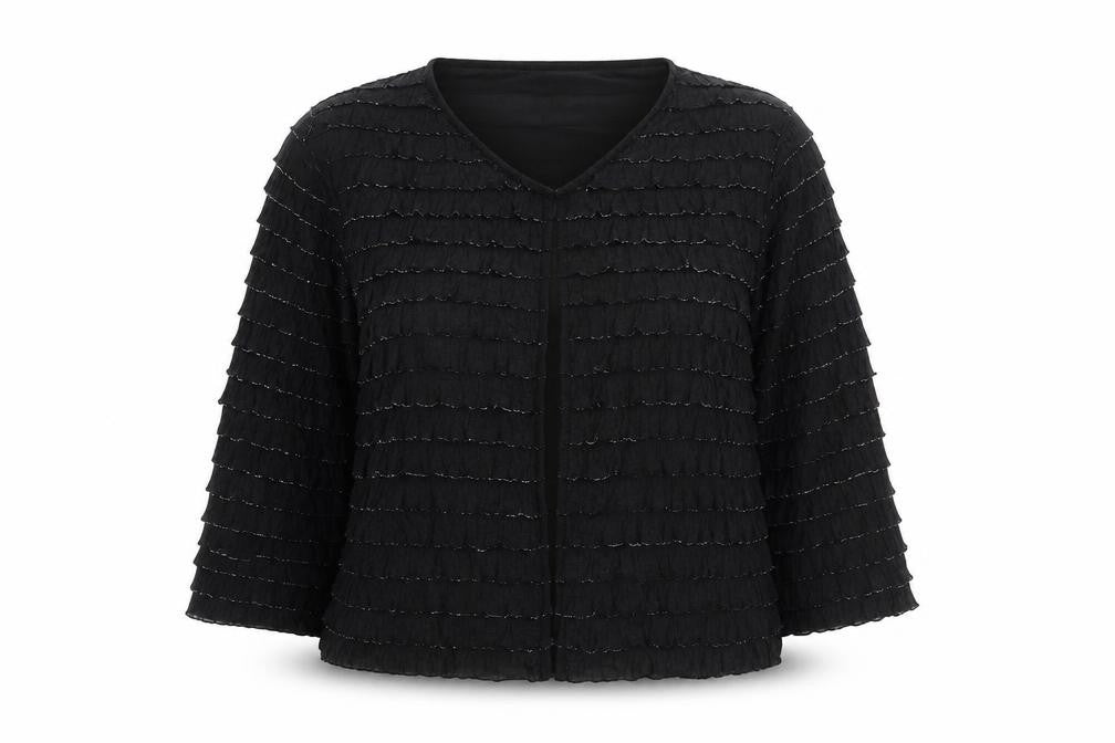 Womens UK Size L Klass Black Polyester Blouse